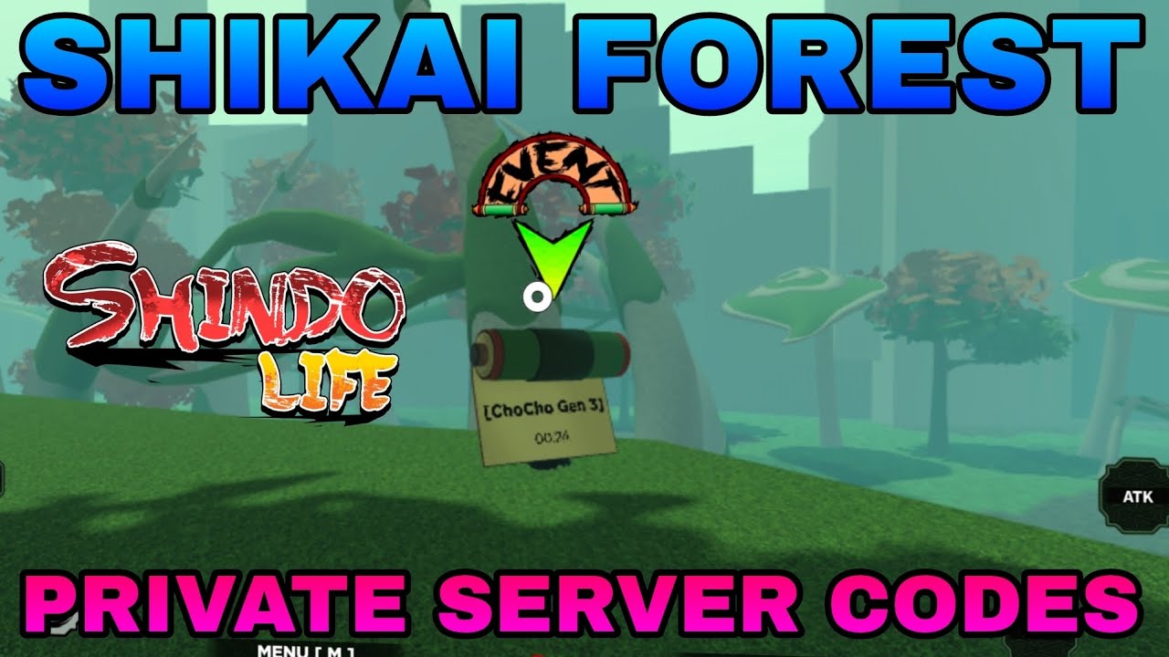 Shindo Life Shikai Forest Private Server Codes