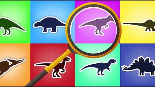 Dinosaur Puzzle for Kids | Dinosaur Names and Sounds