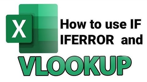 How to use IF,IFERROR with VLOOKUP in Excel? || Excel Tips and Tricks #vlookup #ifformula #iferror