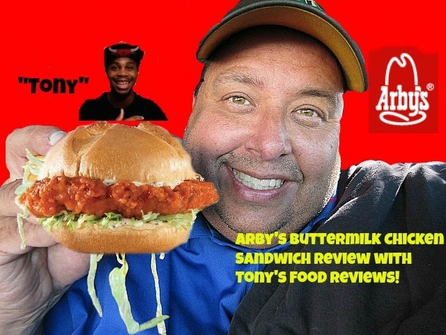 Arby S Buttermilk Buffalo Chicken Sandwich Review W Tony S Food Reviews Youtube