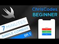 (2020) SwiftUI - Buttons, @State Variables, ForEach - Simple Combinations Part 1 - 7 Minutes