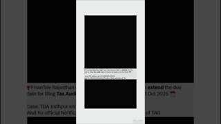 #shorts #taxauditduedateextention #incometaxefiling #incometaxact