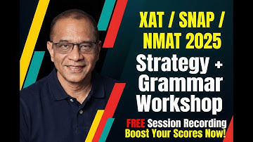 XAT/NMAT/SNAP Pattern and Grammar Workshop