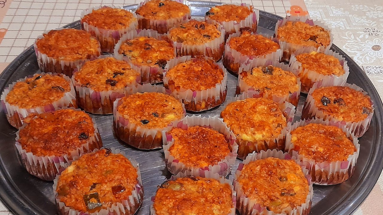 Bolinhos saudáveis sem açúcar !