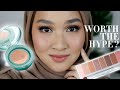 First Impression: Wardah Exclusive Flawless Cushion & Eyeshadow Palette, Luxcrime Setting Spray, etc