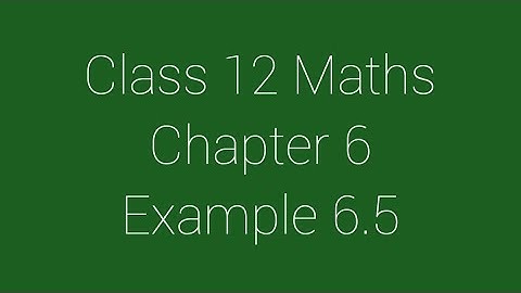Class 12 Maths/ Chapter 6/ Example 6.5/Applications of Vector Algebra/ AF MATHS