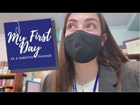 First Day as a Substitute Teacher