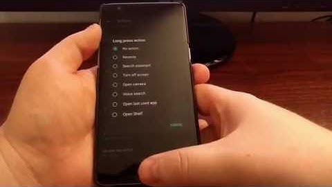 OnePlus 3: Customize Navigation Buttons
