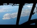 C-130 Approach into Guantanamo