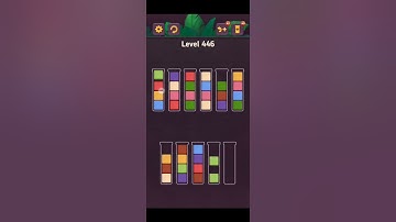 Complete Block King Sort Puzzle Level 441 to Level 450