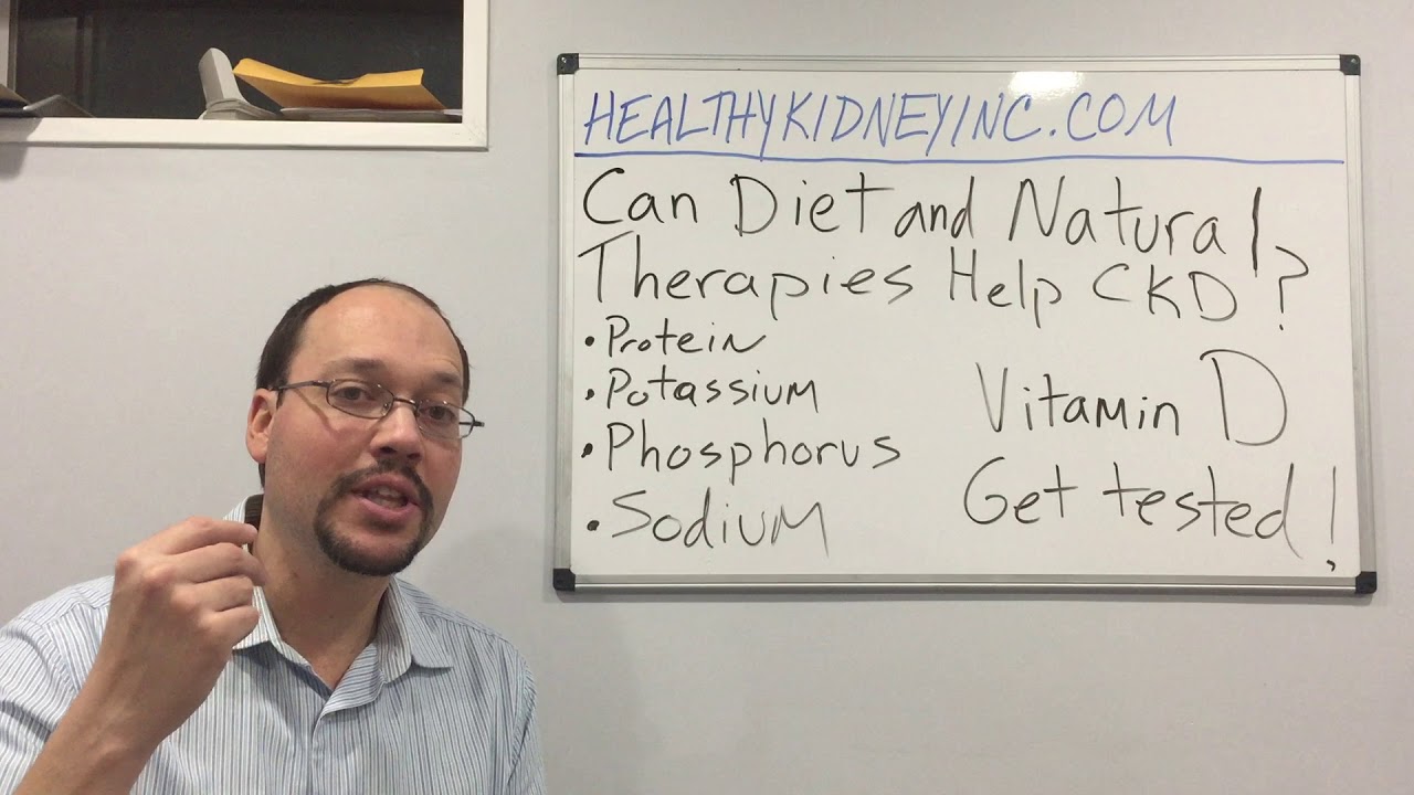 Can Diet & Natural Therapies Help Chronic Kidney Disease? - YouTube