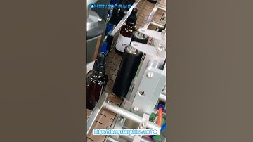 Dropper fixed point labeling machine Tax stamp labeling machine Automatic labeling machine #label
