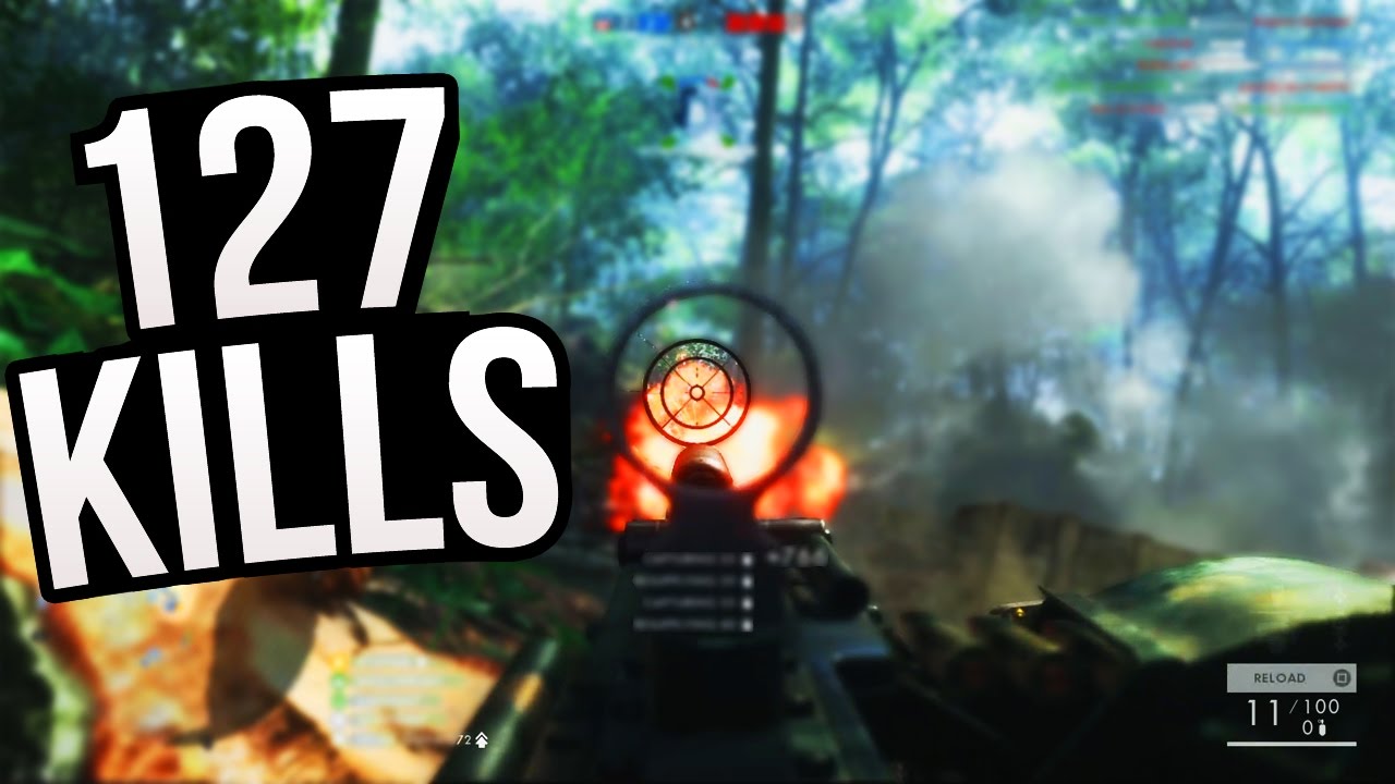 127 Kills! (My Most Ever) - PS4 Battlefield 1 Road to Max Rank Ep. 129! (Argonne Forest Gameplay)