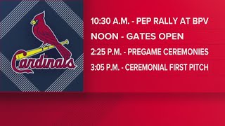 Guide to pregame events for opening day at Busch Stadium