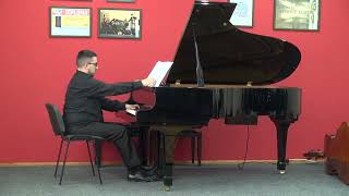 My performance of Beethoven, Scriabin, Rachmaninoff for competition