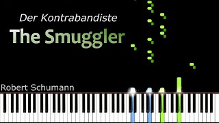 The Smuggler (Der Kontrabandiste) - Robert Schumann | Piano Tutorial | Synthesia | How to play