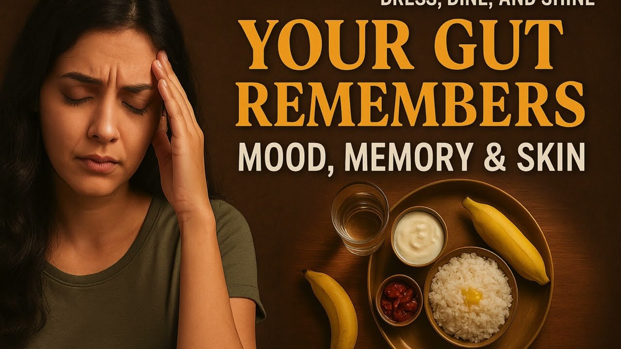 Your Gut Remembers: How Food Shapes Mood, Memory & Skin | Dress, Dine, And Shine