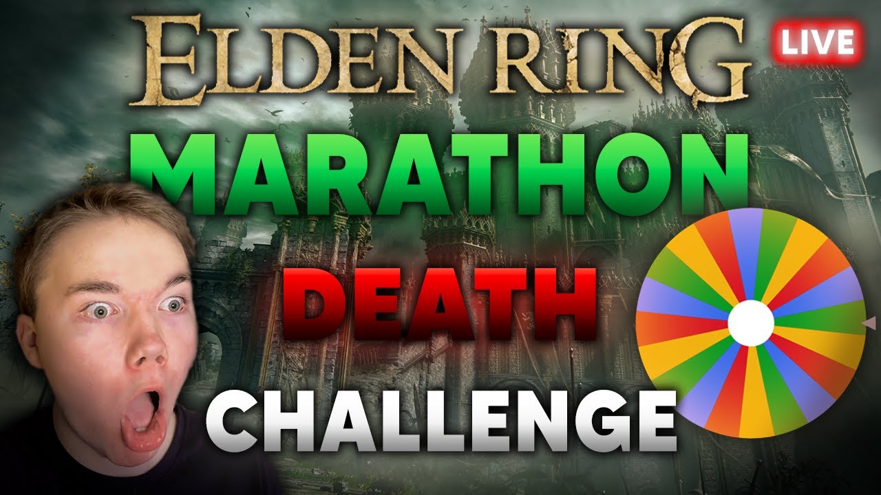 🔴LIVE - EVERY LOSS = 10 PUSHUPS (ELDEN RING DLC MARATHON)