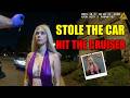 NJ Woman Pulled Over in Stolen Car, Rams Police Cruiser While Being Detained  #bodycam