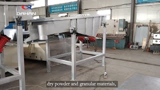 High frequency linear vibrating screen