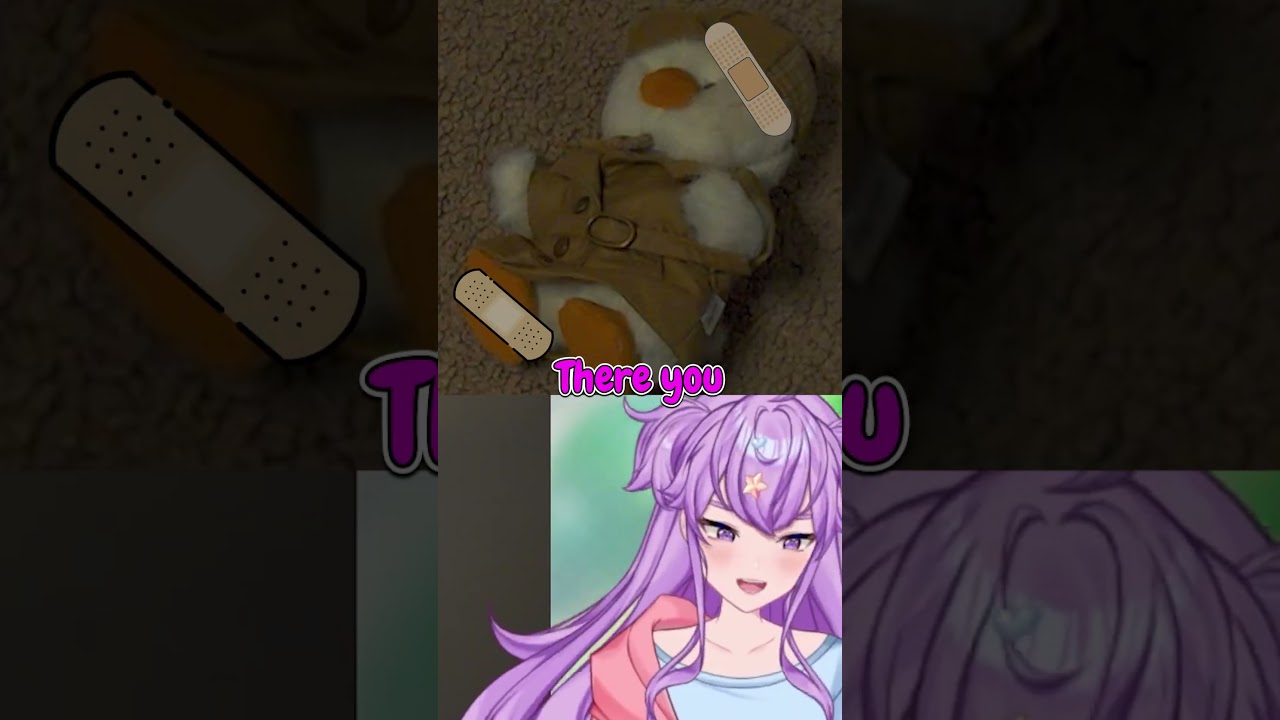 PocketTrash THROWS her chat #vtuber #envtuber #vtuberclips #adhd #handcam #plushiecollection
