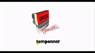 French pronunciation = tamponner