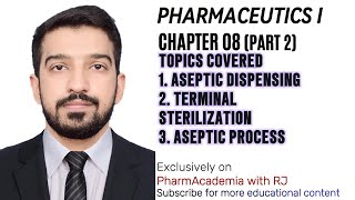 ASEPTIC DISPENSING| Techniques in Sterilization| Terminal Sterilization| Pharmacy Technician|