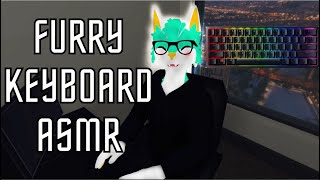 [Furry ASMR] Mechanical keyboard ASMR (No Talking) screenshot 4