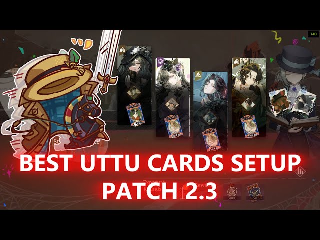 Patch 2.3 Best UTTU Card Setup, 1 Turn Kill All Stages (Almost