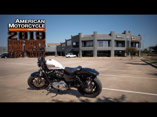 HAR403607: 2019 Harley Davidson XL1200X FORTY EIGHT Test Ride