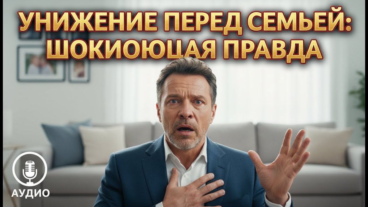 Жена унизила меня перед семьей, разрушив нашу жизнь навсегда