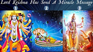 Lord Krishna's Message 🌟🕉Pick A Card Tarot Timeless Reading