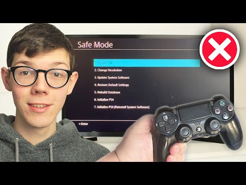 How To Exit Safe Mode On PS4 - Full Guide