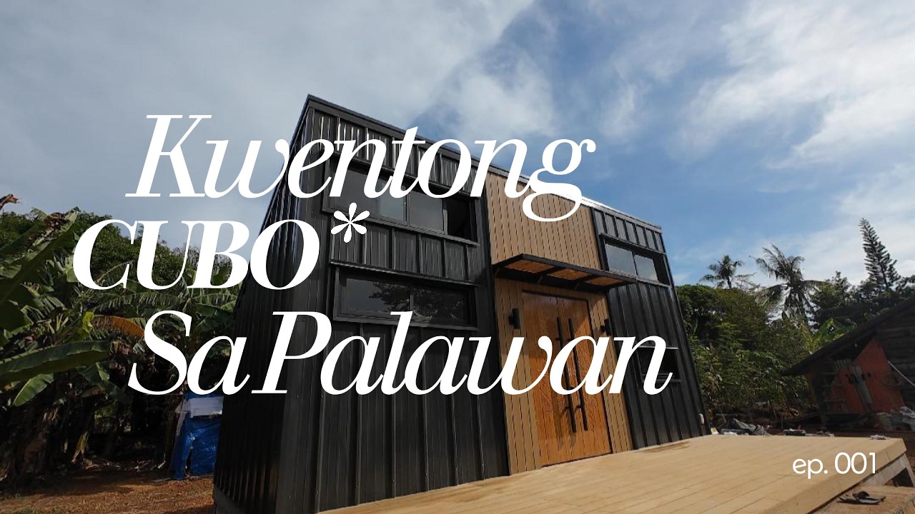Son builds Mom sustainable Tiny House - Kwentong CUBO