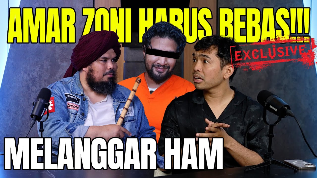 [EKSLUSIF] PODCAST USTAD DERRY AKAN MEMBELA AMAR ZONI SAMPE BEBAS!!!