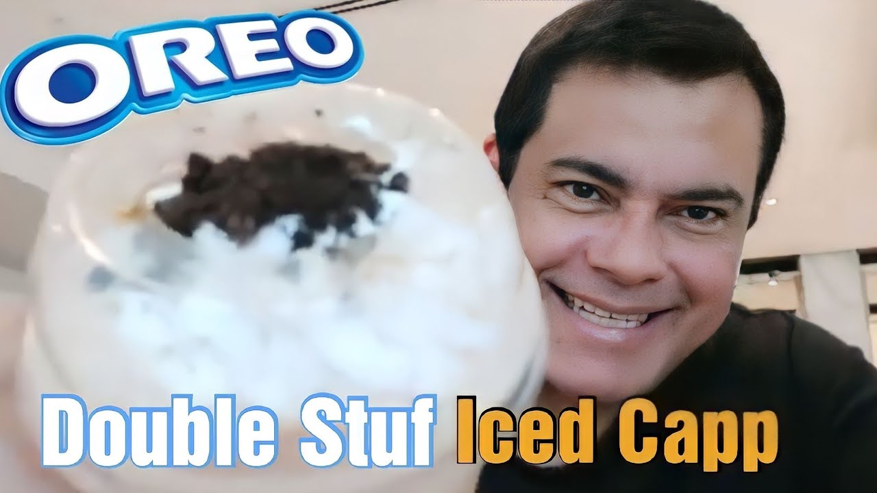 It's Back The Tim Hortons Double Stuf Oreo ICED CAPP