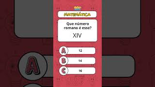 É bom em Matemática? Então prove! #quiz #matemática #calculo #Lógica #aprender