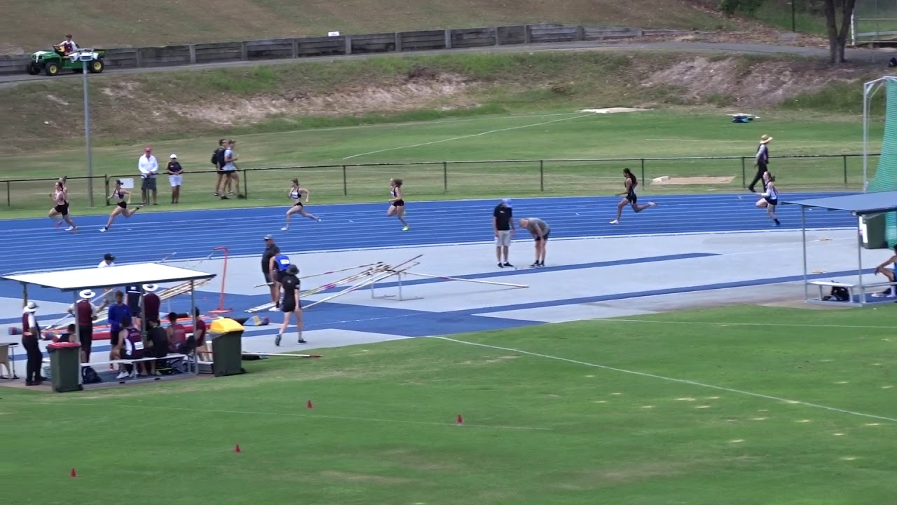 Ht2. 200m Women, Glynis Nunn Shield, QSAC, Brisbane 13/01/2019