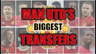 Biggest Transfers In Manchester Uniteds History