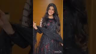 aas pass 1400 #laiba khan black drass ❤️