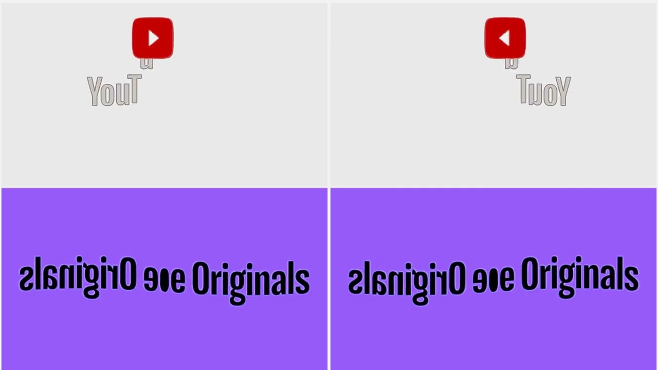 YouTube Originals Falling Words Special Effects Sponsored By Klasky Csupo 2001 Combined | Confusion