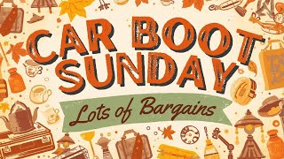 Car boot sale Sunday 18 January 2026