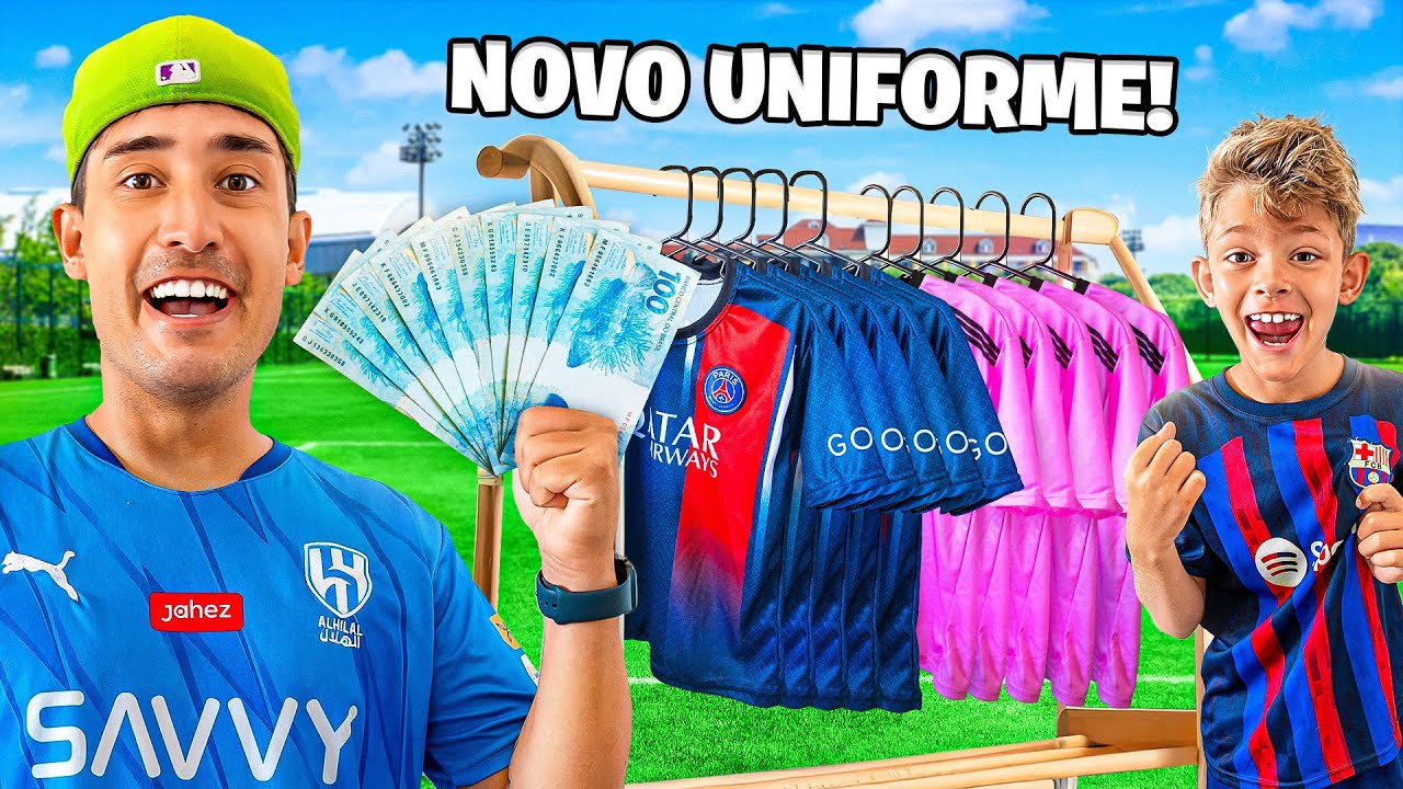 Compramos os Novos Uniformes da Copa Lhama Roxa 2024, Eles Choraram