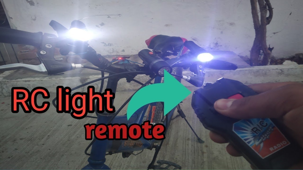 How to make & install RC light radio control lights for cycle mayank