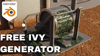 Ivy Generator for Blender addon Beginner