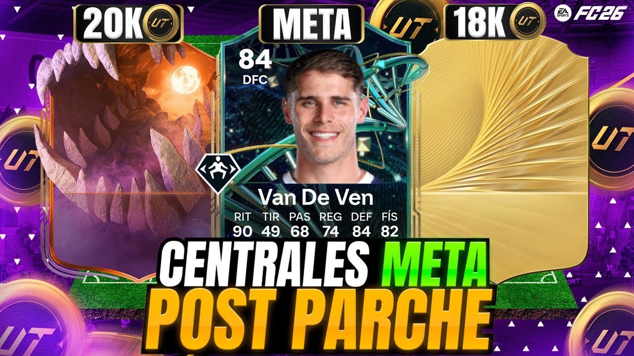 10 MEJORES CENTRALES META BARATOS POST PARCHE EN FC 26
