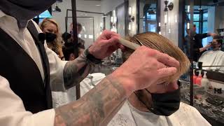 Van Michael Men Barbering Demo