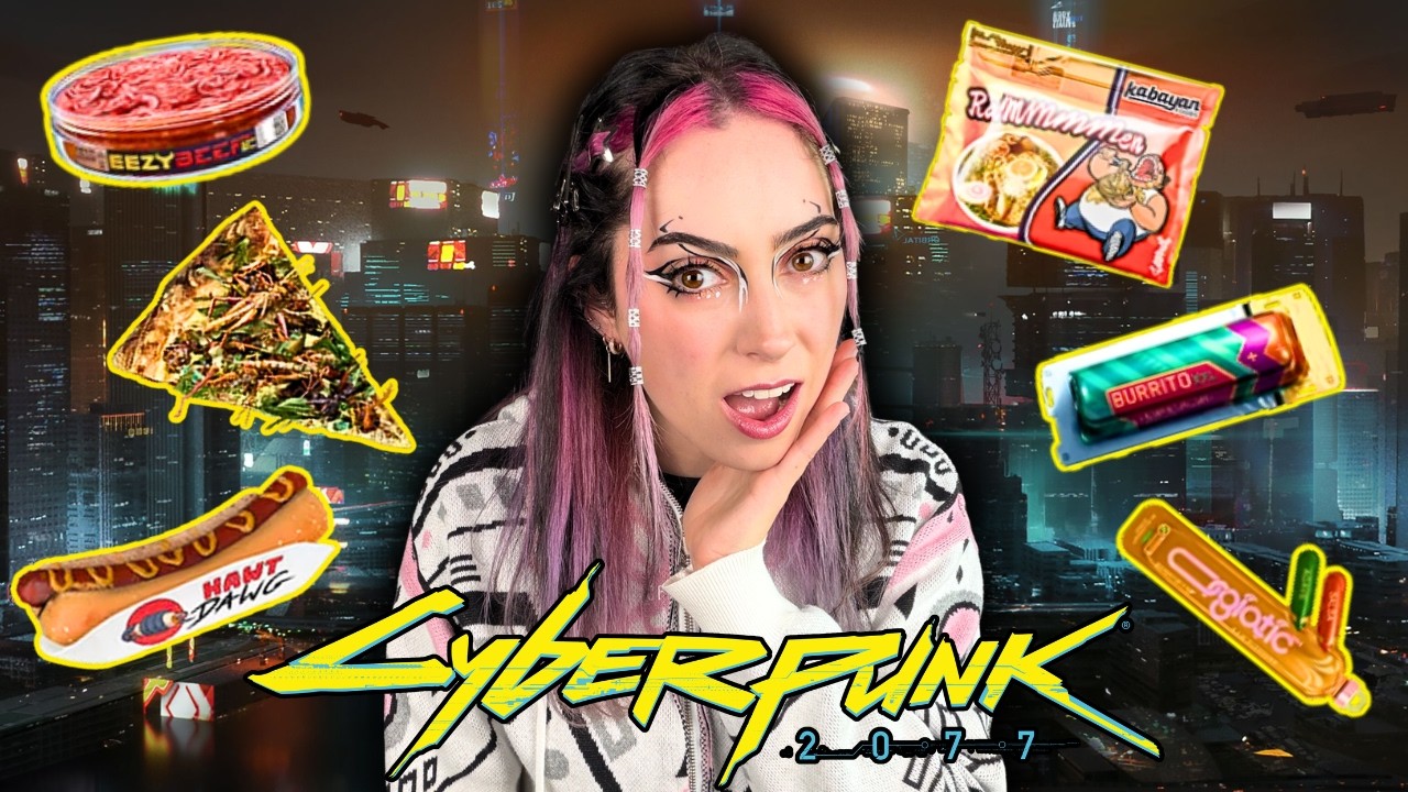 I made Cyberpunk 2077 food IRL...