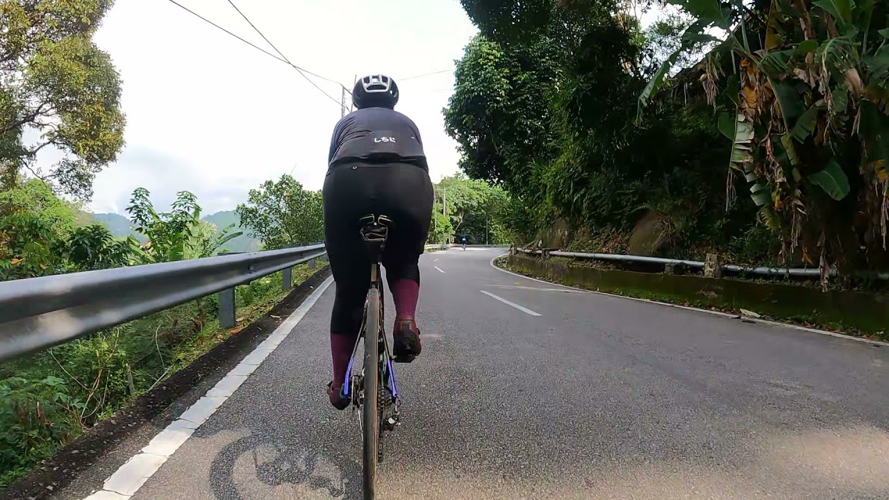 Suzi and Areef, first timers on penang round island route!