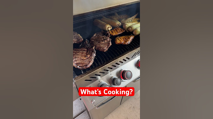 What's Cooking On The Grill?
